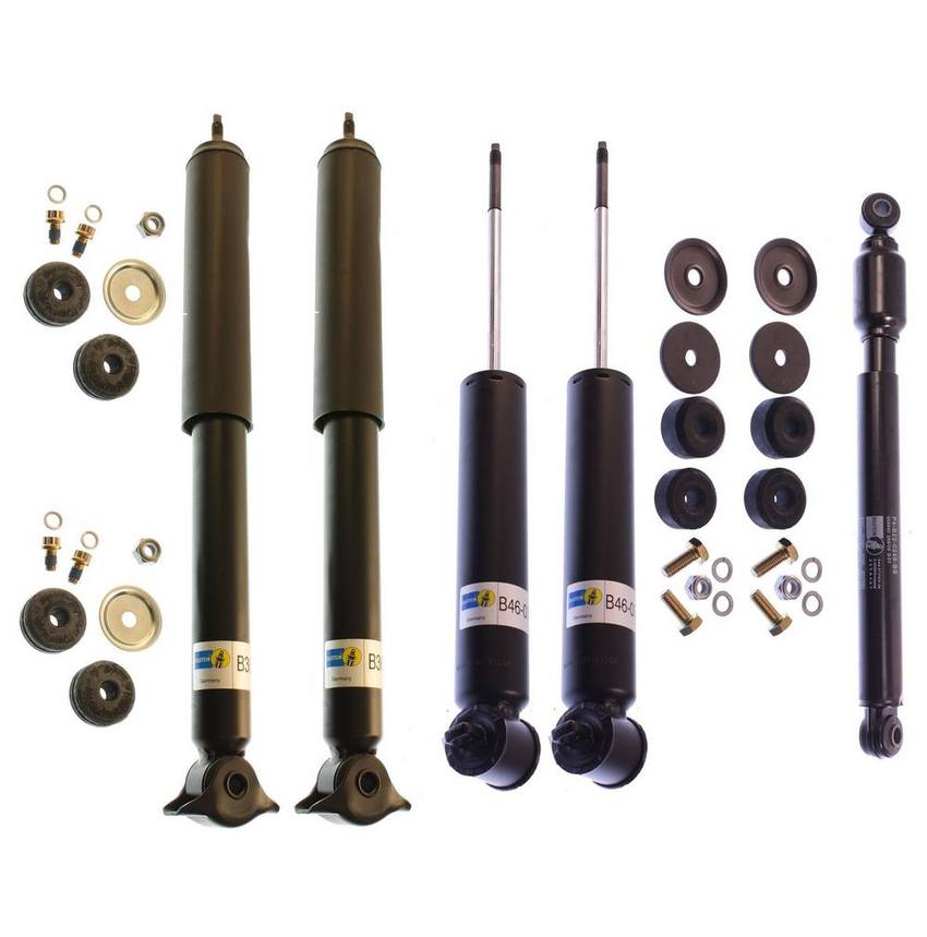 Mercedes Shock Absorber Kit - Front and Rear (Heavy Duty Suspension) (B4 OE Replacement) 1233200231 - Bilstein 3816808KIT